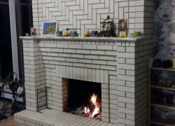 Камин с открытой топкой