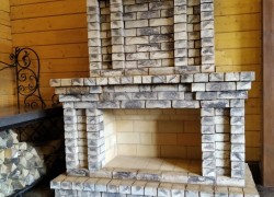Камин с открытой топкой